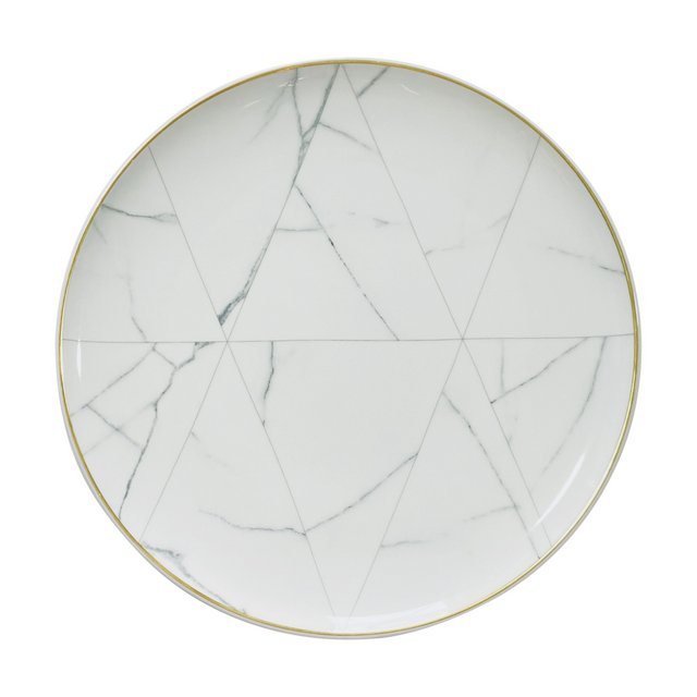 Carrara Porcelain Dinner Plate
